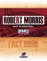 Rmu 2018 19 Fact Book By Robert Morris University Athletics
