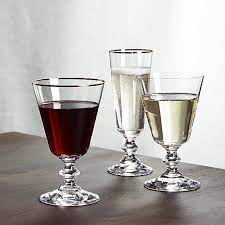 Vintage Wine French Wine Wine Glasses