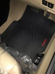 toyota yaris latex rubber car floor mat