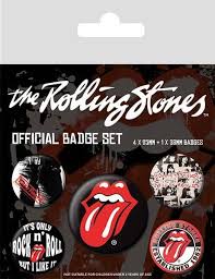 the rolling stones clic badge pack