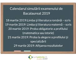 Check spelling or type a new query. Calendar Simulare Bac 2019 Suntparinte Ro