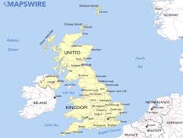 This series covers the united kingdom. Free Maps Of The United Kingdom Mapswire Com