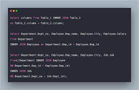 What is inner join in sql? Sql Inner Join Example Sql Join Query Types