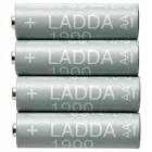LADDA Rechargeable battery, HR06 AA 1.2V1900mAh Ikea