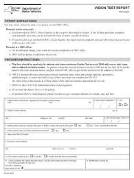 dmv vision test form fill out sign