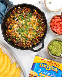 one skillet taco recipe ortega