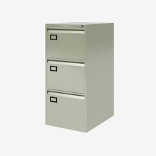 bisley 3 drawer foolscap filing cabinet