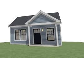 22x24 Guest House Plan Tiny House Plan