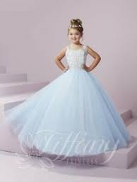 Details About Authentic Tiffany Princess 13494 Sky Blue White Girls Pageant Ball Gown Sz 8 Nwt