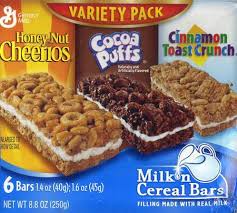 milk n cereal bars variety pack 8 8