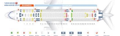 Seat Map Airbus A330 200 Turkish Airlines Best Seats In The