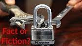 How to unlock a master lock without a key. How To Open A Padlock Without A Key Youtube