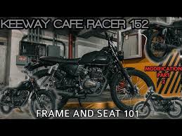 keeway cafe racer 152 modification