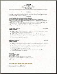 Basic Nuclear Medicine Technologist Cover Letter resume cv format lined paper template word objective statement    