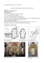 Kościół św. Trójcy w Strzelnie - K.Staniecka - Pobierz pdf z Docer.pl