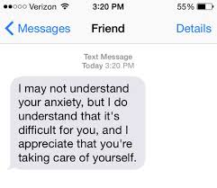 17 texts people with social anxiety
