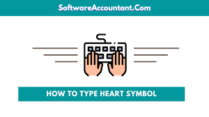 heart symbol text in word
