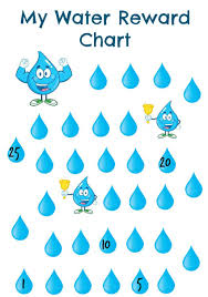 Super Simpel Water Reward Chart For Your Children Use This