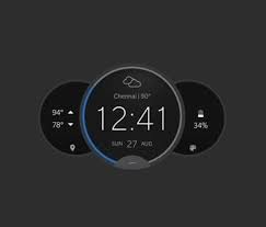 Cover image of download digital clock and weather widget 6.4.1.443 apk. Motorola Edge Plus Circular Weather Widget Apk Port 2020 Download Gadgetstwist