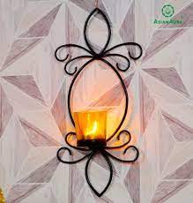 Asian Aura Candle Votive Holder Wall