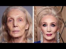 women before and after makeup