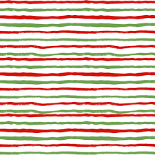 Christmas Stripes Red And Green Hand Painted Stripes Holiday Xmas