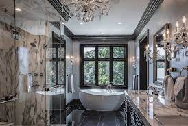 Cabinetry trimmed to match the rest of the room creates a private grooming space within this bath. Best Traditional Bathroom Design Ideas For 2020 Best Online Cabinets