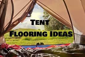tent floor ideas sleeping with air