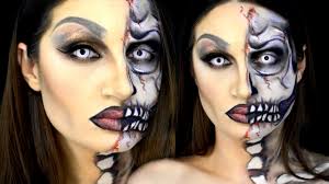 beauty face halloween makeup