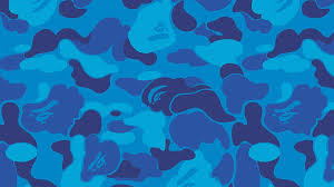 100 Blue Bape Camo Wallpapers