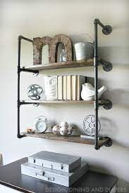 Diy Industrial Piping Shelves Get The