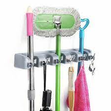 toolsempire broom and mop holder wall