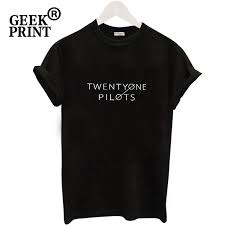 New Arrival Twenty One Pilots Logo T Shirt Fangirl Harajuku