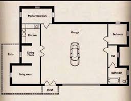Small Home With A Big Garage Floor Plan