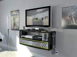 Wall Mounted Media Console Gaming Tv
