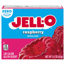 jell o gelatin dessert zero sugar low