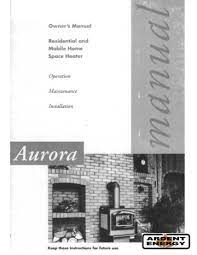 Ardent Energy Aurora Owner S Manual