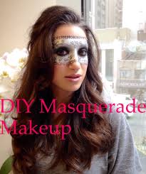 diy masquerade makeup tutorial