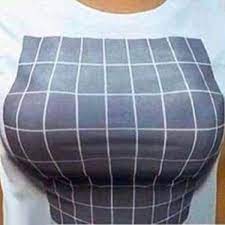 Clever 3D optical illusion t-shirt makes it look like you've got bigger  boobs - and it's selling fast - Mirror Online