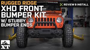 jeep wrangler rugged ridge xhd front
