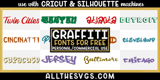 fun free graffiti fonts commercial