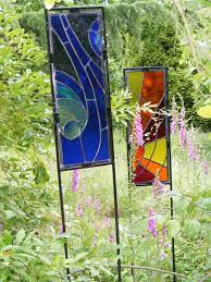 Stained Glass Crafts Glass Garden Art