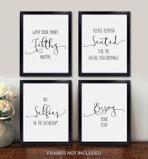 Athroom Decor Quotes And Sayings Wall