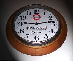 London Underground Brick Lane Clock