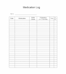 Medication Schedule Chart Printable Luxury Daily Template Excel Sc