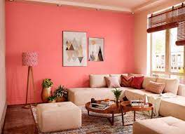 satin pink 8062 house wall painting