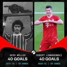 .munich legend gerd muller by scoring his 40th bundesliga goal of the season in a meeting with the pole is fast closing in on 300 goals in total during his time at the allianz arena and will expect to. J1vzpnbxvfg Xm