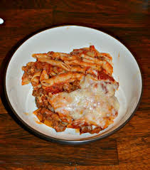 baked ziti with meat sauce hezzi d s