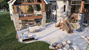 Cedar Lake Coastal House Plans From