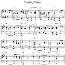 I once was lost, but now 'twas grace that taught my heart to fear, and grace my fears relieved; Zentrum Fur Musiklehrerinnen Bildung Im Beruf Hfmt Koln Gospel Piano Amazing Grace